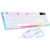 MageGee K1 wired keyboard + mouse set (white) (QWERTY)