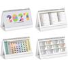 ONE SHOP di Bracalente Piero Calendario da tavolo scrivania uffico Olandese 2027 santi e lune festività internazionali cm19x45 (Square Table)