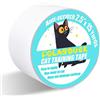 Polarduck Nastro anti graffio per gatti, 6,3 cm x 13 m, 100% trasparente, nastro biadesivo deterrente per gatti, protezione per mobili, divani, tappeti, porte, sicuro per animali domestici e bambini