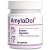 PETS Dolfos AmylaDol 30 Compresse Enzimi digestivi Naturali: Amilasi, Lipasi e Proteasi. Alimento complementare dietetico in Caso di disturbi digestivi dei Cani e dei Gatti