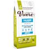Petnutrizione Vivere Adult Medium Crocchette Cane Adulto con Salmone, Mangime Secco Low Grain Gluten Free per Cani Taglia Media, Alimento Completo con Omega 3, Prebiotici, Frutta ed Erbe, 12 kg
