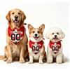 Generico Bandana Cane Personalizzata Per Mondiali 2026, Bandana Per Cani Con Nome E Numero Stile Calcio, 18 Modelli Di Bandiere，Per Cani Piccoli Medi Grandi, Amanti Dei Cani (Svizzera)