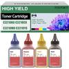RSENSO Ricarica Toner in Polvere Compatibile per Lexmark C3210K0 C3210C0 C3210M0 C3210Y0 Toner per C3224dw C3326dw C3426dw MC3224i MC3426i MC3326i Stampante 1Set(KCMY)
