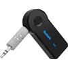 Zyntora Adattatore Wireless per Auto,3.5mm Ricevitore - Elettronica Auto, Interni, Amplificatori per Stereo Casa, Cuffie Cablate, Musica