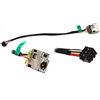 CLICK HELP Connettore di Alimentazione DC Power Jack Compatibile per HP PJ679 Sleekbook 15-B (6 Pin)(~16Cm)