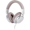 Linsoul Kiwi Ears Division cuffie over ear, cuffie di monitoraggio controller dinamico da 40 mm, cuffie Gaming con cavo, cuffie DJ per musicisti professionisti ingegneri (Argenteo)
