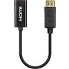 Manhattan Adattatore attivo DisplayPort a HDMI 4K @ 60Hz Nero