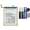 SPES Batteria di ricambio originale per Samsung Galaxy Note 10+ Plus N975F 4300mAh con strisce adesive preinstallate di fabbrica, inclusi strumenti per il montaggio.