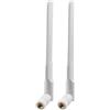 Futheda 2 Pezzi Antenna 4G LTE SMA Maschio 5dBi Omnidirezionale per Tim Vodafone Iliad WindTre ZTE LTE 4G LTE Router Modem Gateway Cellulare Telecamera Telefono di Casa