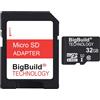 BigBuild Technology 32GB ultra veloce 80MB/s scheda di memoria microSDHC per Oppo A15/A15s, A16/A16e/A16K/A16s, A36, A53, A54/A54s, A55/A55s, A56 Mobile