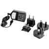 Raspberry Pi - Alimentatore MicroUSB con Adattatori, 5 V / 2 A