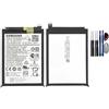 SPES Batteria di ricambio originale per Samsung Galaxy A22 5G A226B / A04 A045F batteria 4900mAh con strisce adesive preinstallate di fabbrica, inclusi strumenti per il montaggio.