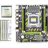 KOKSII Set Scheda Madre X79 Xeon E5 2640 CPU E5-2640 Combo LGA2011 4 Pezzi X 4 GB = 16 GB di Memoria DDR3 RAM PC3 10600R 1333 MHz