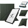 FINTIE Versatile Custodia per Boox Note Air 5 C (2025)/Air4 C/Air3 C/Air3 B/W 10.3 ePaper Tablet, Sottile Leggero Multi-angolo Cover Magnetica con Auto Sveglia/Sonno e Fibbia per Penna, Verde