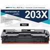 LCL CF540X Nero Cartucce di Toner Compatibile per HP 203X CF540X Compatible | per HP Color Laserjet Pro M254dw M254dn M254nw MFP M281fdw M281fdn M281cdw M280nw(1-pack)