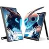Veout Monitor portatile da 16 pollici, 2560 x 1600 (2,5 K) 144 Hz, monitor da gioco con USB-C e mini HDMI per PC/Latop/PS5/telefono, mini monitor con supporto, estensore dello schermo del computer