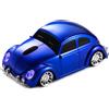 fxwtich Mouse sportivo automobilistico Cartoon Mini Car Wireless Ergonomia Comoda Impugnatura 1000 Dpi Plug-Play Mute Ottico Alimentato a Batteria Computer Portatile Tablet Computer Blu