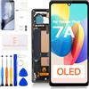 ARSSLY Schermo LCD di ricambio per Google Pixel 7A - per Pixel 7A LCD Touchscreen per Google Pixel 7A Display LCD Digitizer Panel Assembly in vetro con cornice, GWKK3 GHL1X G0DZQ G82U8
