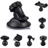 Alrens Ventosa per auto per dashcam, supporto GPS, registratore video su parabrezza e cruscotto, supporto con 6 tipi, girevole a 360 gradi, adatto per diverse dashcam