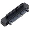System-S Angolo Destro SFF-8482 SAS 22 Pin a 7Pin + Adattatore SATA a 15 Pin