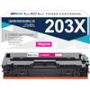 LCL CF543X Magenta Cartucce di Toner Compatibile per HP 203A 203X CF543A | CF543X Compatible per HP Color Laserjet Pro M254dw M254dn M254nw MFP M281fdw M281fdn M281cdw M280nw(1-pack)