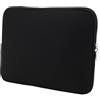 Sxhlseller Scatola/Copertura per Trasporto Tablet Borsa Protettiva Portatile in Schiuma di Neoprene per Laptop, Custodia Impermeabile per Tablet per Viaggiatori, Nera (14 pollici)