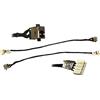 CLICK HELP Connettore di Alimentazione DC Power Jack Compatibile per PJ635 Toshiba Satellite P50 P50-A L50
