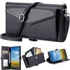 Tivenfezk Nadoli per Xiaomi Redmi 14C Crossbody Portafoglio Custodia,Borsa Borsetta con Spallina Slot per Schede Tasca Magnetico PU Pelle Flip Collo Cordino Cover