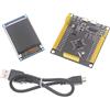 DONGKER Microcontrollore STM32F103RCT6,Scheda Sviluppo Sistema Mini Core con Scheda Apprendimento Schermo LCD TFT 1,8''