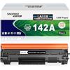 SINOPRINT 142A Con Chip Toner Compatibili per HP 142A W1420A 142X W1420X per Laserjet Pro M110w M110 MFP M140w M140 M139w M139 (1 Nero)