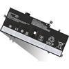 FlyZythrol 51Wh L18L4P71 Batteria compatibile con Lenovo ThinkPad X1 Yoga