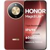 HONOR Magic8 Lite Smartphone 5G, display AMOLED da 6,79 pollici, tripla resistenza IP68/IP69K, batteria da 7500 mAh, fotocamera da 108 MP con OIS, doppia SIM, NFC (Reddish Brown, 512, GB, GB, 8)
