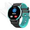 Snailcanfly Pellicola idrogel 5pcs per SaveFamily Slim 4G Orologio Smart Trasparente TPU Pellicola Protettiva Schermo Touch Sensibile, HD Clear, Ultra Sottile, Auto Guarigione