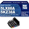 SXLXYOF Contenitore toner di scarto compatibile 5LX86A 5KZ38A 116A 117A 118A 119A ad alta capacità per HP MFP 179fnw 178nw 150a 150w 150nw Stampanti,5LX86A-1PC