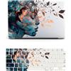 HLAAJJX Custodia Rigida Compatibile con Macbook Pro 13 pollici 2015 2014 2013 2012 con display Retina A1425 A1502, Caso Duro Protettivo in Plastica & Copritastiera,Bianco