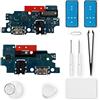 Eonpam Dock ricambi per Samsung Galaxy A50 Connettore di Ricarica Porta Caricatore Port Microfono Audio Jack + Kit di Riparazione Sostituzione