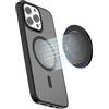 HAFOKO 2.2 Magnetico Selfie Specchio per Retro Fotocamera Compatibile per iPhone 17-12 Pro Max Plus Magnetico Rotondo Sottile Cellulare Telefono Convesso Specchio per Smartphone Vlog-Nero