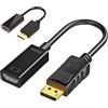 Generic Adattatore da Displayportt a Hhdmi - (Display Port) maschio a Hhdmi Femmina | Too HDMMI Converter | Display Port HDMMI Porrt | Displayportt (Source) troppo HDMII (Displayy) Cavo per monitor