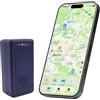 Visla Nomad 4G Europa - Antifurto GPS localizzatore per Auto e Moto - SIM integrata 4G LTE/EDGE - No cavi - Batteria - Telefonata di Allarme e Live Tracking in Caso di Furto (Nomad)