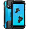 Ulefone Smartphone Rugged Armor 15 (Auricolari TWS Integrati), Android 12, Altoparlanti Stereo Doppi, 5.45'' HD+ IP68 Telefono Cellulare Impermeabile, Helio G35 6GB+128GB, 16MP+13MP+12MP,NFC FM Blu