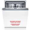 Bosch Serie 4, lavastoviglie completamente integrata, 60 cm, XXL, SBV4ECX28E