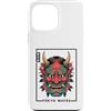 TOKYO WAVES Oni Mask Designs Custodia per iPhone 13 Pro Max Hannya Oni Mask Devil Yokai - Maschera giapponese con tatuaggio demone