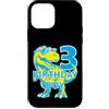 COOL DINOSAUR BIRTHDAY DESIGNS AND OUTFI Custodia per iPhone 12 mini 3 ANNI DINOSAURIO COMPLEANNO BIMBO DINOSAURIO 3° COMPLEANNO