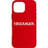 Fire Cracker Fourth of July American Fla Custodia per iPhone 16 Pro Max Petardi 4 luglio Fuoco Works Fan USA Summertime Fun