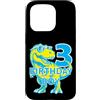 COOL DINOSAUR BIRTHDAY DESIGNS AND OUTFI Custodia per iPhone 15 Pro 3 ANNI DINOSAURIO COMPLEANNO BIMBO DINOSAURIO 3° COMPLEANNO