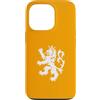 Dutch Lion Designs Custodia per iPhone 13 Pro Majestic Leone Olandese Olanda Orange Pride