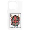 TOKYO WAVES Oni Mask Designs Custodia per iPhone 15 Pro Hannya Oni Mask Devil Yokai - Maschera giapponese con tatuaggio demone