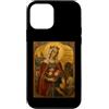 Icona di Santa Elisabetta d'Ungheria Custodia per iPhone 12 mini Elegante icona cattolica di Santa Elisabetta d'Ungheria