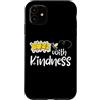 MeinShirt Custodia per iPhone 11 Buzz con gentilezza | Cute Bee Graphic