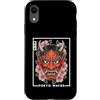 Japanese Aesthetic by Tokyo Waves Custodia per iPhone XR Hannya Oni Mask Devil Yokai - Maschera giapponese con tatuaggio demone